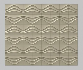 3D decorative stone panel